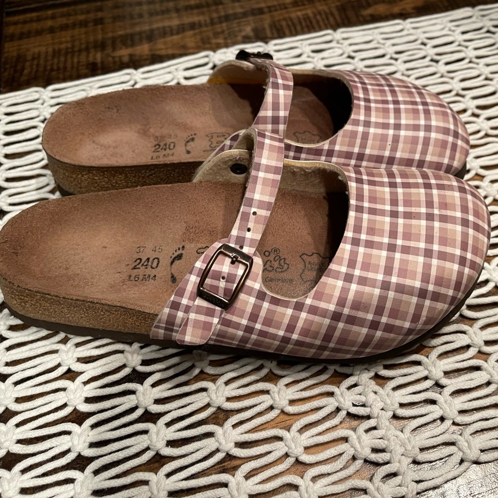 Birkenstock Plaid Mules - Picture 3 of 6